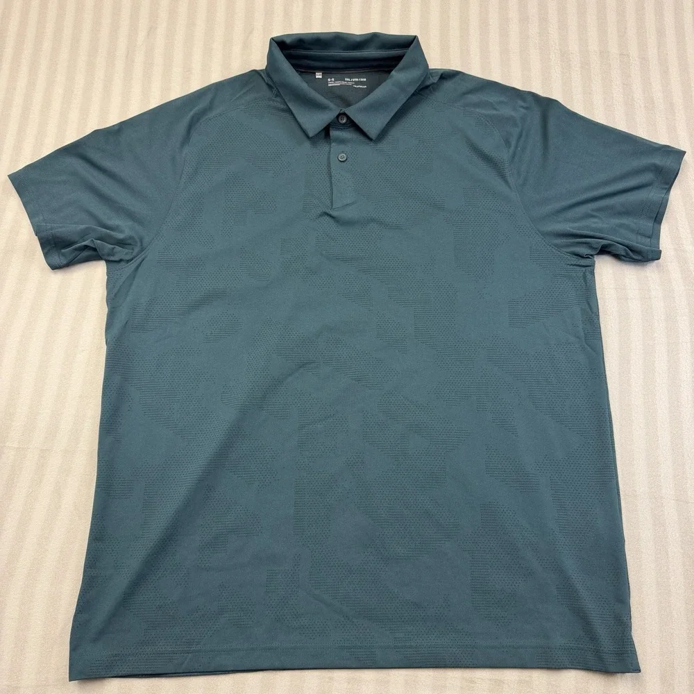 Men's‎ Under Armour Heat Gear Loose Fit Short Sleeve Polo Shirt XXL